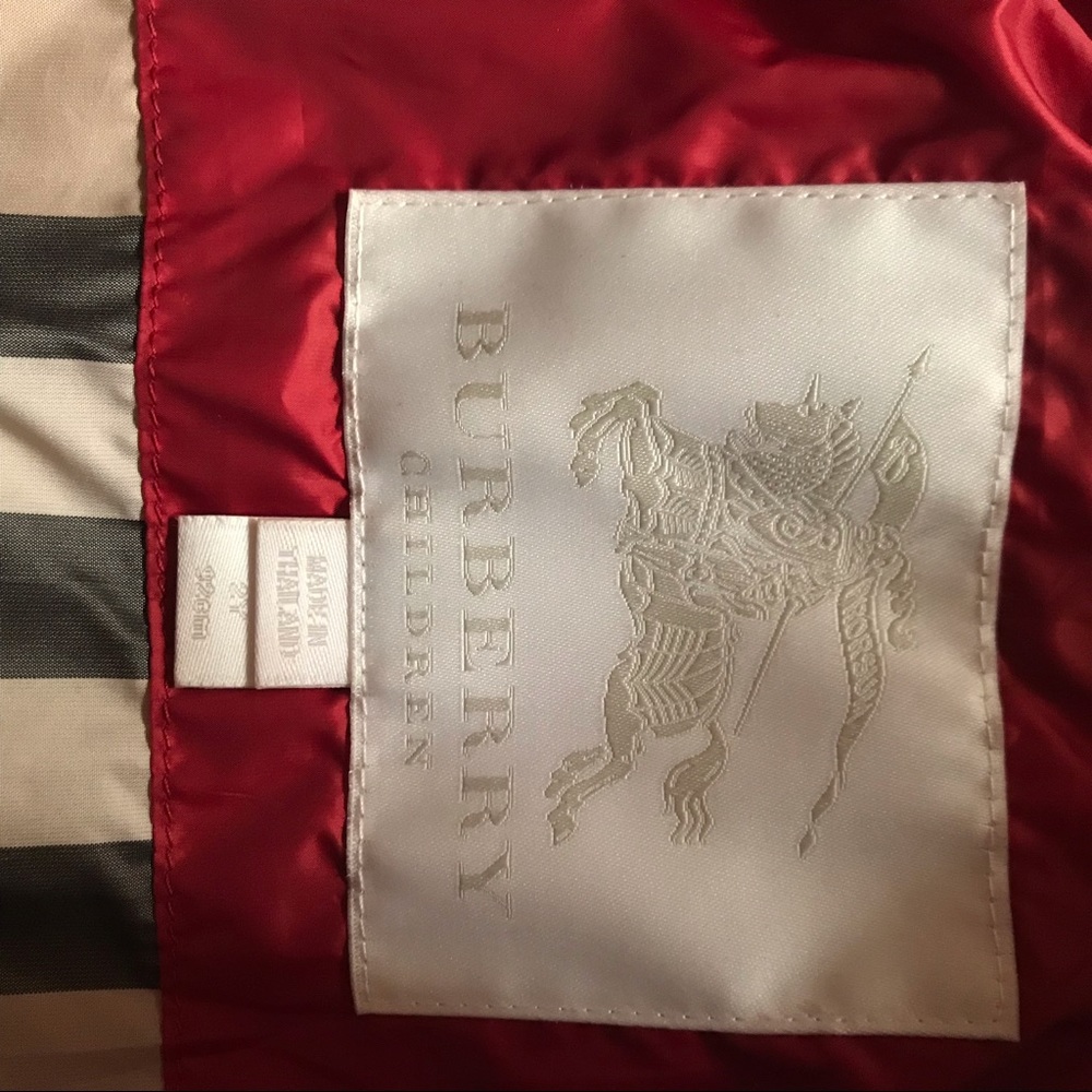 Authentic Burberry Children Jacket - image 2